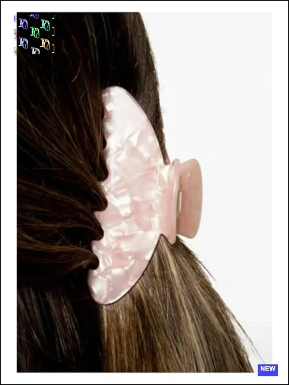 Premium Acetate Hair Claw Clip, Strong Hold 4